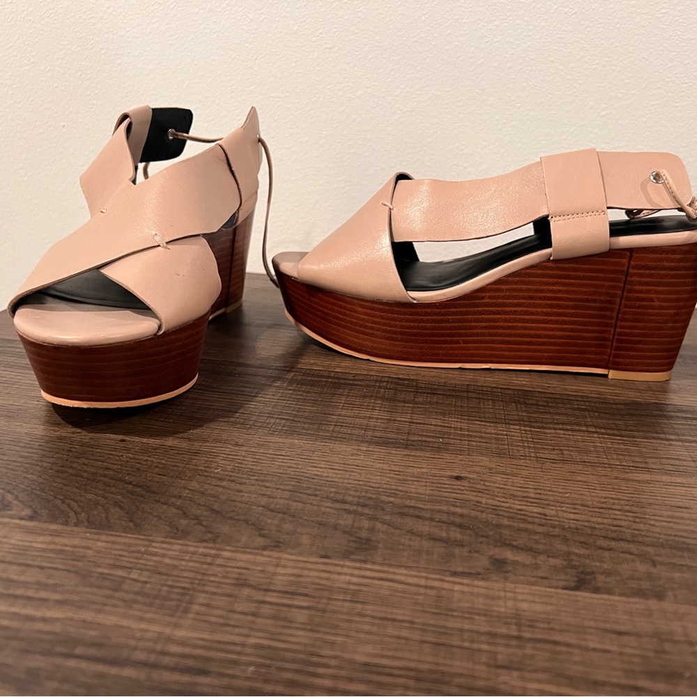 Rebecca Minkoff Calla Wedge Platform Sandals